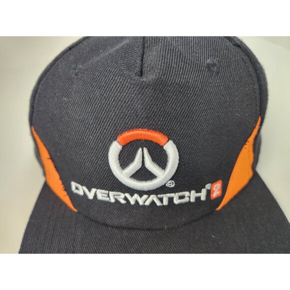 Overwatch 2 Snapback Hat Cap Adult One Size Blizzard Activision 2023 Black - Picture 6 of 9